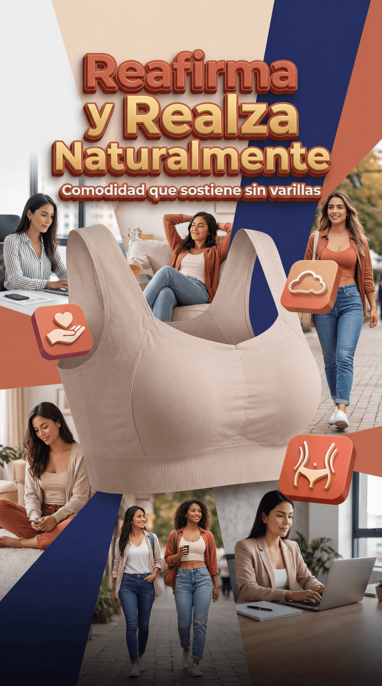 BRASIER REAFIRMANTE SIN VARILLA PREMIUM